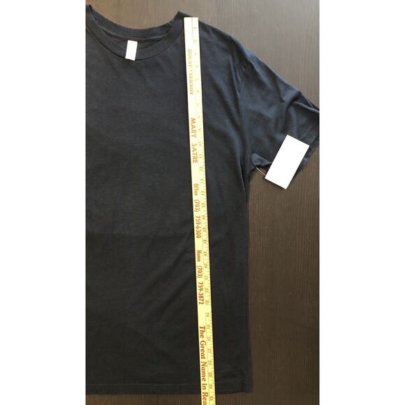 Royal Apparel 73051 Unisex Organic Bamboo/Cotton T Shirt Large Navy Midnight NWT - Picture 10 of 10